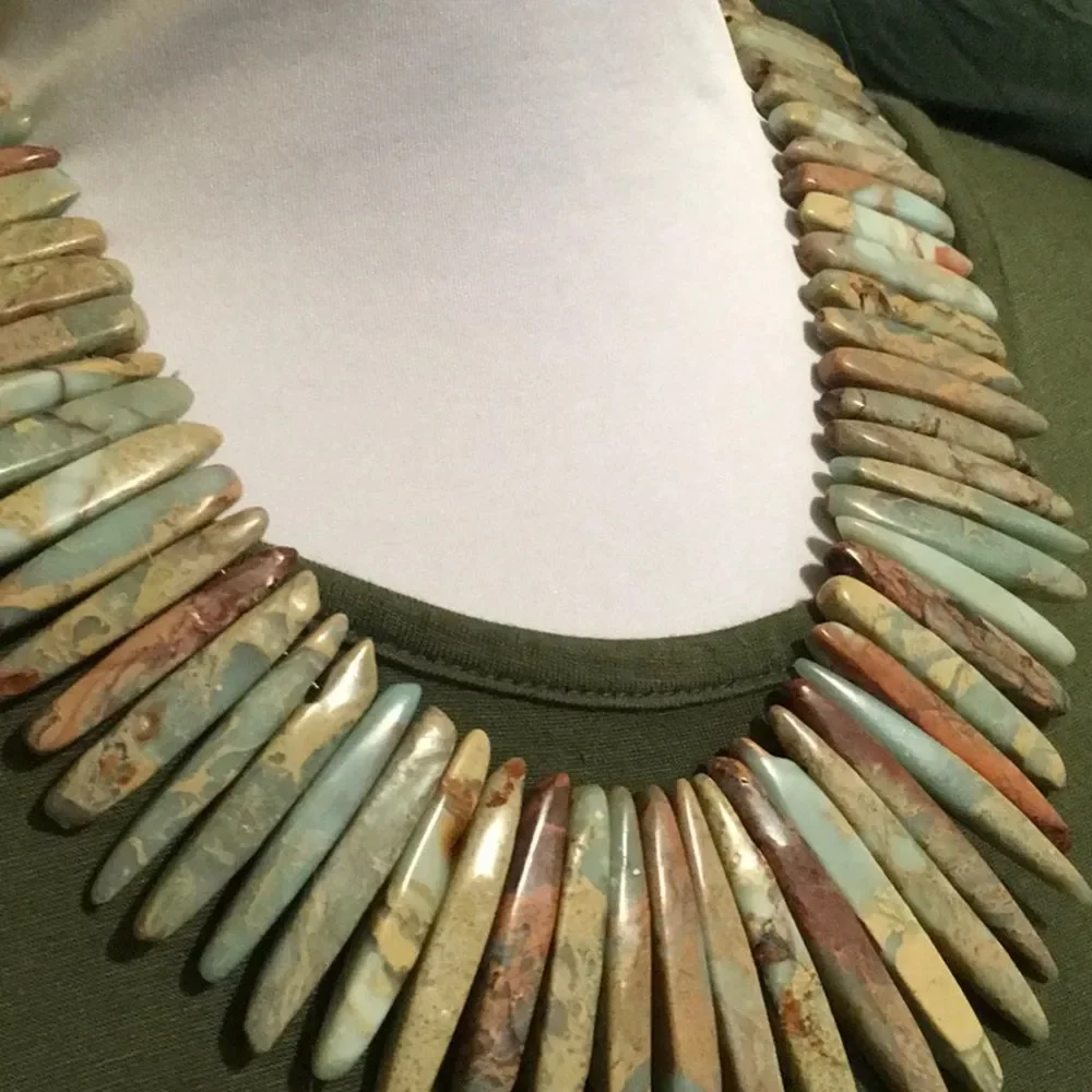 Gorgeous Boulder opal necklace_3